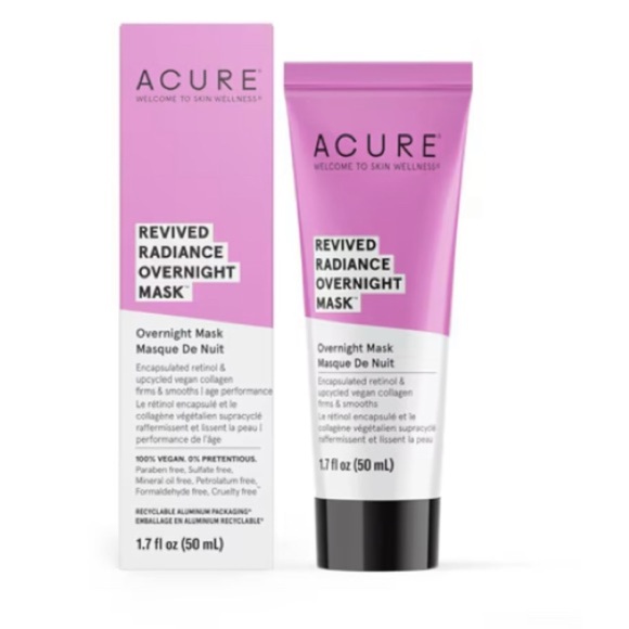 Acure Other - Acure Revived Radiance Overnight Mask - Pink